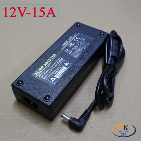 Adapter DC 12V 15A 180W XYT-1215 – Nguồn Công Suất Lớn, Ổn Định, Chống Nhiễu