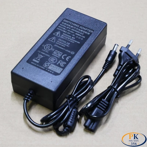Nguồn DC Adapter 24V-5A ZB240500-3LS – Chân DC 5.5×2.5mm – C8 Đầu US