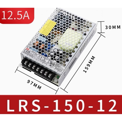 Bộ nguồn led 12V-1.3A Meanwell RS-15-12 15W 12V