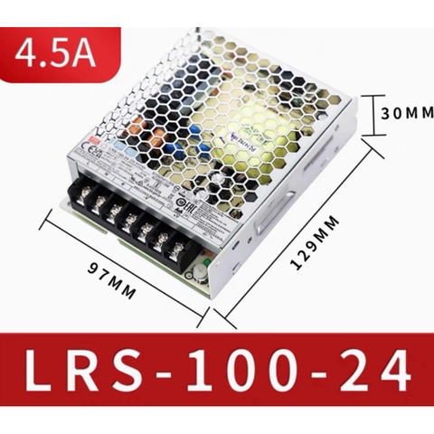 Bộ nguồn led DC 24V-3.2A Meanwell LRS-75-24 75W