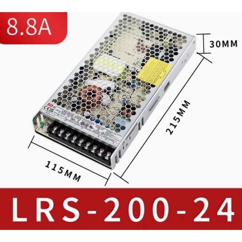 Bộ nguồn led DC 24V-0.63A Meanwell RS-15-24 15W