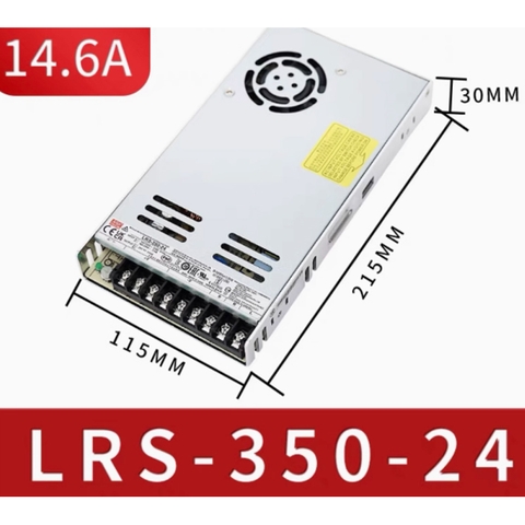 Bộ nguồn led DC 24V-2.2A Meanwell LRS-50-24 50W