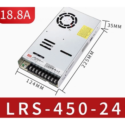 Bộ nguồn led DC 24V-2.2A Meanwell LRS-50-24 50W