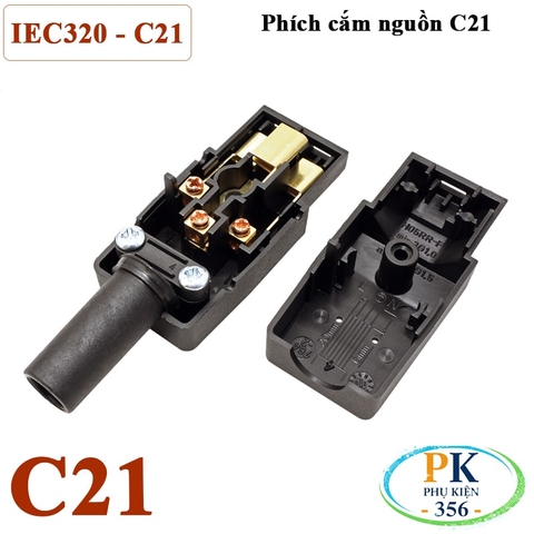 Đầu phích cắm nguồn IEC C21 | Kết nối điện chuyên nghiệp cho server, UPS, tủ mạng