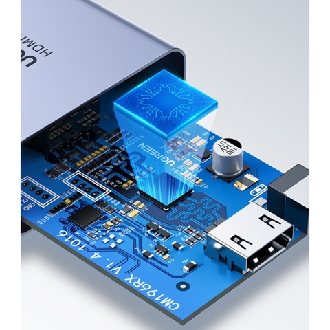 Bộ chuyển HDMI to RJ45 CAT5/6 70M Ugreen 20519 CM455