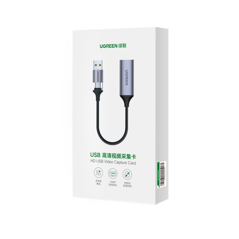 USB ghi hình HDMI 1080@30Hz Ugreen 40189 CM489