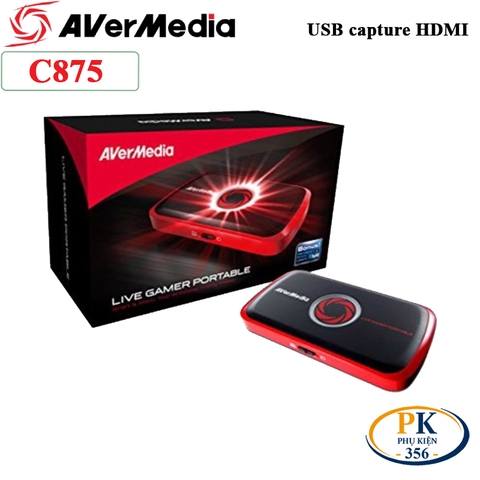 USB Capture thiết bị ghi hình livestream HDMI 1080P USB Avermedia C875