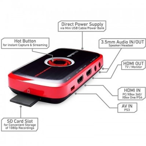 USB Capture thiết bị ghi hình livestream HDMI 1080P USB Avermedia C875