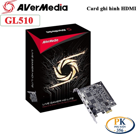 Thiết bị ghi hình Capture HDMI 1080P PCIe Avermedia GL510 - C985