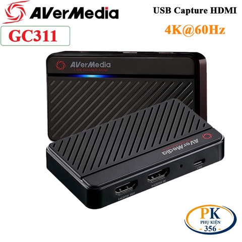 USB Capture thiết bị ghi hình livestream HDMI 4K USB Avermedia GC311