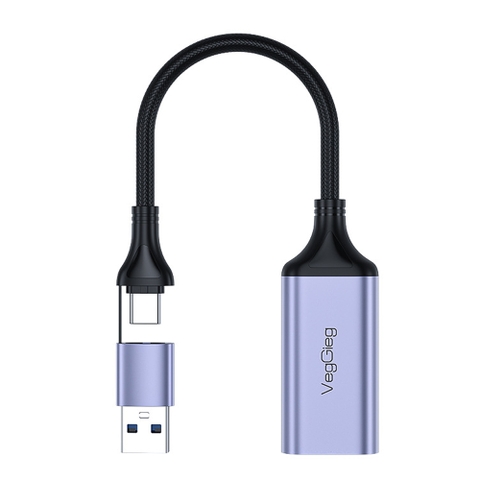 Bộ USB ghi hình capture HDMI 1080P Veggieg V-Z632