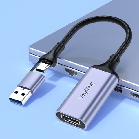 Bộ USB ghi hình capture HDMI 1080P Veggieg V-Z632