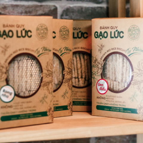 Bánh quy gạo lức Loho