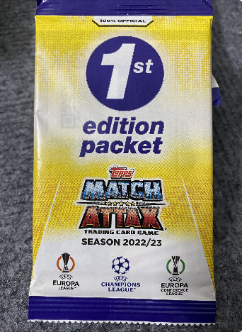 Gói thẻ Topps Match Attax 1st Edition 2022/23