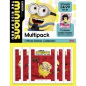 Gói thẻ Topps Minions The Rise of Gru Sticker MULTIPACK