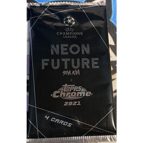 Gói thẻ Topps Chrome Neon Future