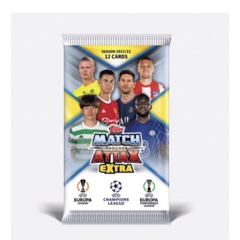 Gói thẻ Topps Match Attax Extra 2021/22 Pack