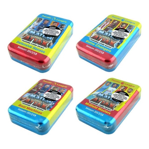 Hộp thẻ Mega Tin Match Attax 2017/18