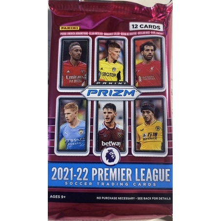 Gói thẻ Panini Prizm Premier League 2021/22 pack