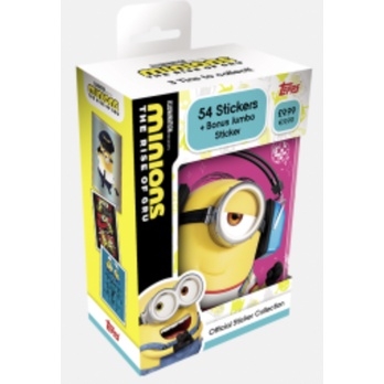 Hộp thẻ Topps Minions The Rise of Gru Sticker Collection Tin