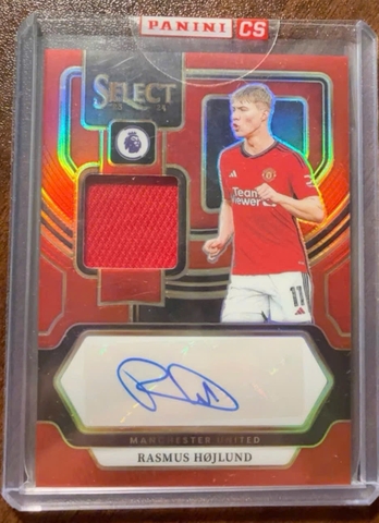 HOJLUND SELECT AUTO PATCH RED ON RED TLO