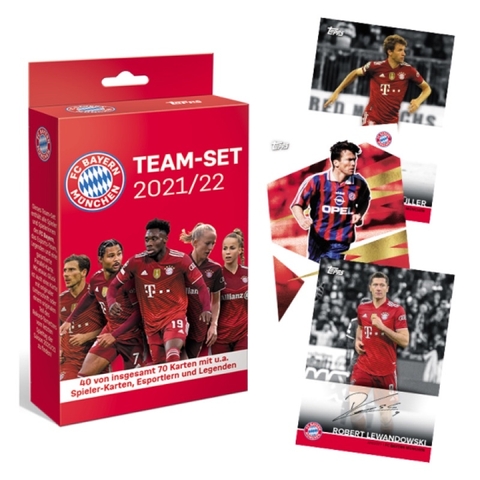 Hộp thẻ Topps Bayern Team Set