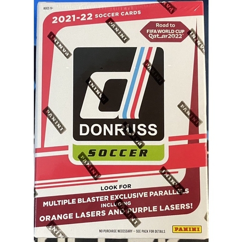 Hộp thẻ Panini Donruss Road To WC Blaster Box 2021/22