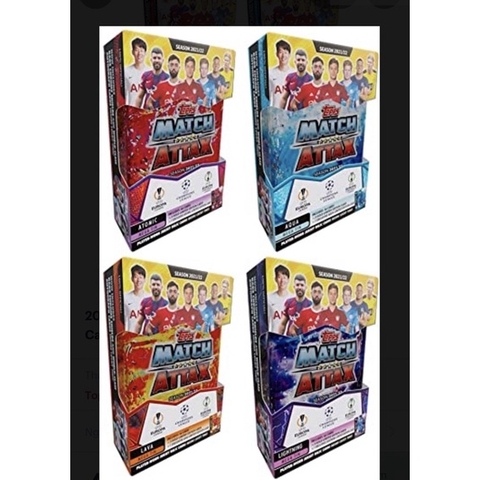 Hộp thẻ Topps Match Attax Mega Tin 2021/22