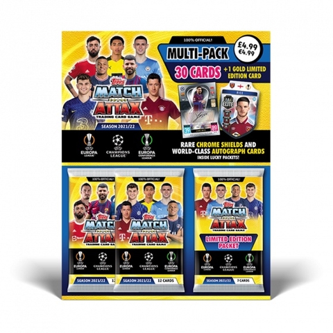 Gói thẻ Topps Match Attax Multi Pack 2021/22
