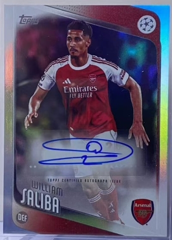 SALIBA TOPPS AUTO ARSENAL TLO
