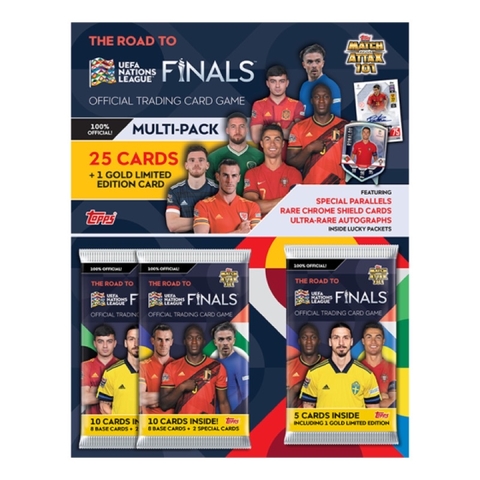 Gói thẻ Topps Match Attax 101 Road to Nations League Multi Pack