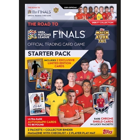 Gói Topps Match Attax 101 road to Nations League Starter Pack