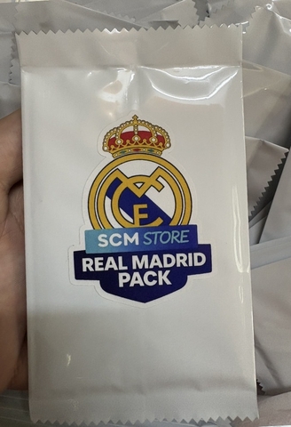 Gói thẻ bóng đá SCM REAL PACK 2025/26