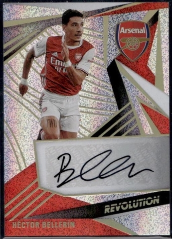 Hector Bellerin Auto 2020 Panini Revolution Arsenal Autograph TLO