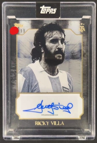 RICKY VILLA AUTO TOPPS ARGENTINA /99