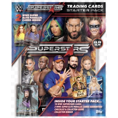 Gói thẻ Topps WWE Superstars Starter Pack 2021