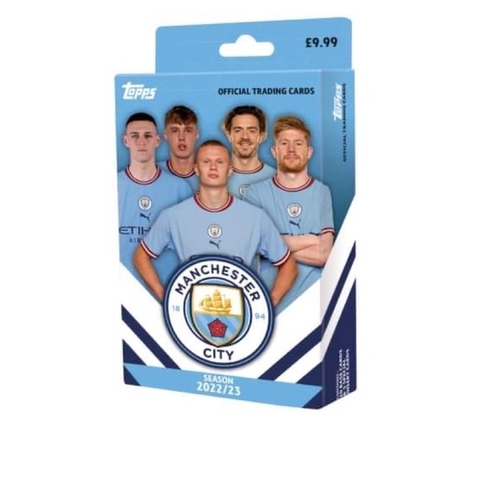 Hộp thẻ Topps Manchester City Fan Set Box