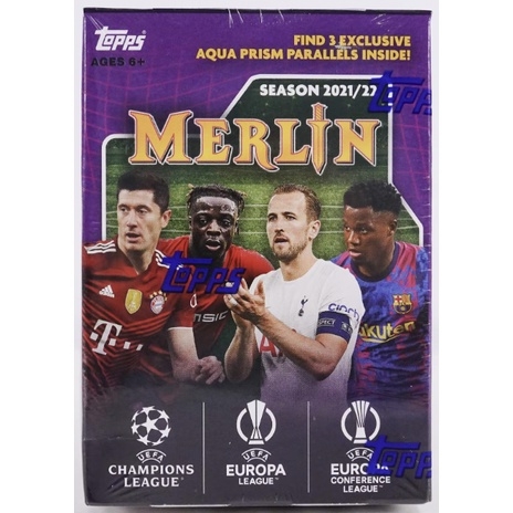 Hộp thẻ Topps merlin UEFA Blaster Box