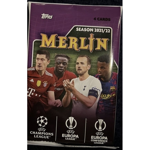 Gói thẻ Topps Merlin 2021/22 Blaster Pack