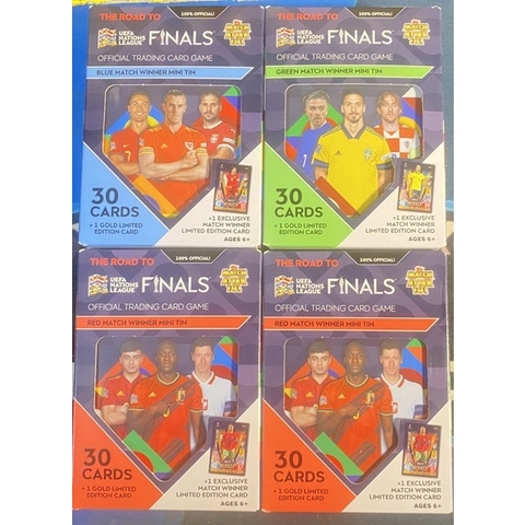 Hộp thẻ Topps Match Attax 101 Mini Tin 2021/22