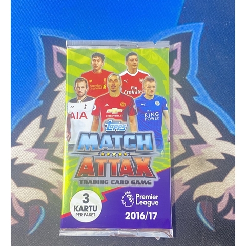Gói thẻ Topps Match Attax EPL Pack 2016/17