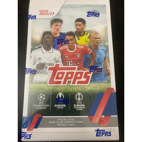 Hộp thẻ Topps UCC Flagship Hobby Box 2022/23