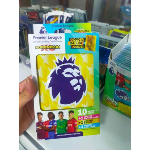 Hộp thẻ Bóng Đá Panini Adrenalyn XL EPL Mega Tin 2023/24