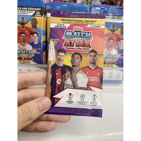 Gói thẻ Limited Editon Topps Match Attax 2023/24 Pack