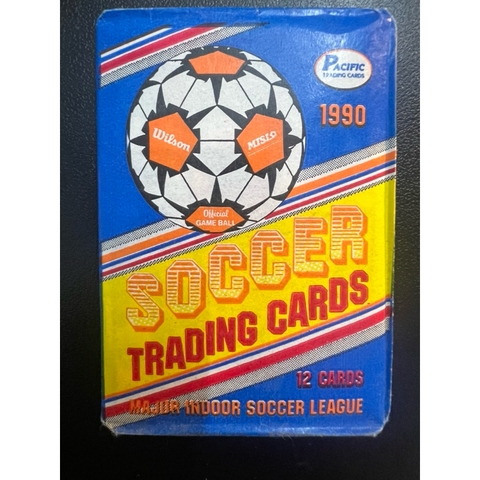 Gói thẻ Soccer Major League 1990 Pacific