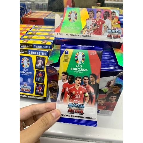 Gói thẻ Topps Match Attax Euro Pack 2024