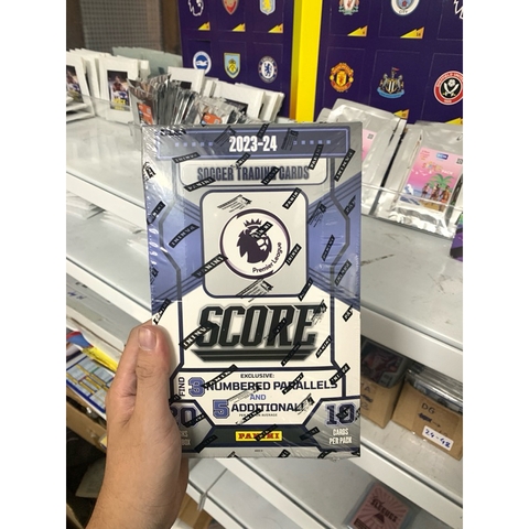Hộp thẻ bóng đá Panini Score Epl Box 2023/24