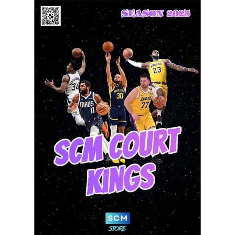 Gói thẻ bóng rổ SCM COURT KINGS Pack 2025