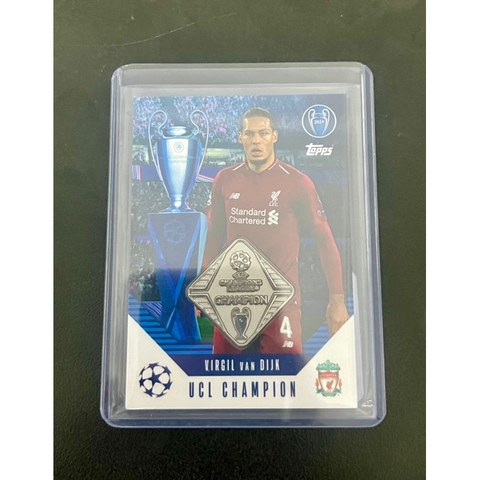 U645 Van Dijk Relic Liverpool Topps Match Attax 2024/25