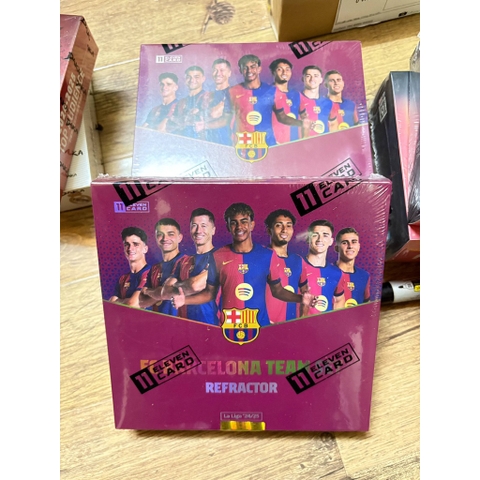 Hộp thẻ bóng đá Panini Barcelona Eleven 2024/25 Box